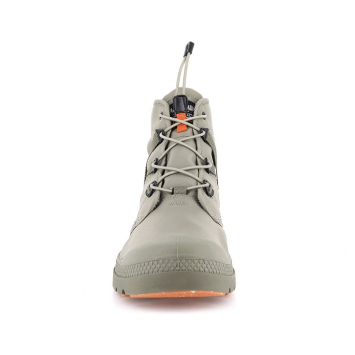 Palladium Pampa Travel Lite+ Waterdichte Laarzen Heren Olijfgroen | NL 63XWETI